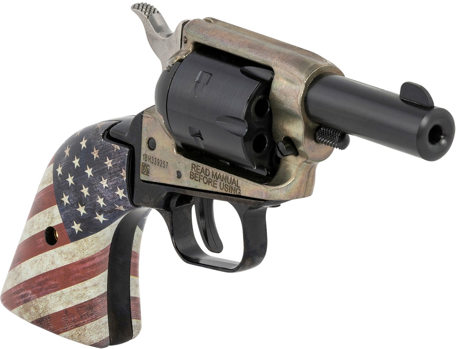 Heritage Barkeep US Flag 22 LR Revolver Academy