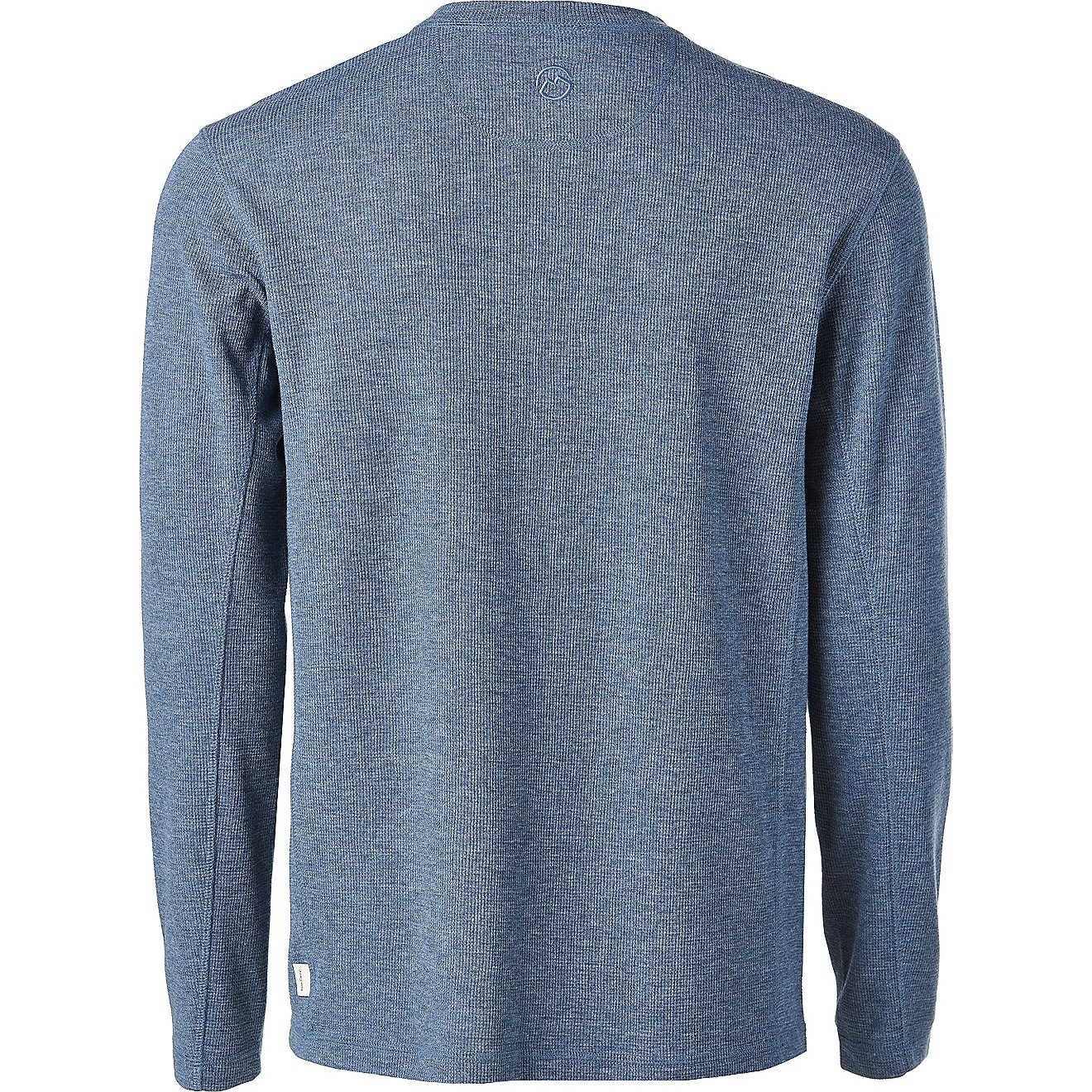 Magellan Outdoors Men's Base Camp Thermal Heathered Long Sleeve Crew Top                                                         - view number 2