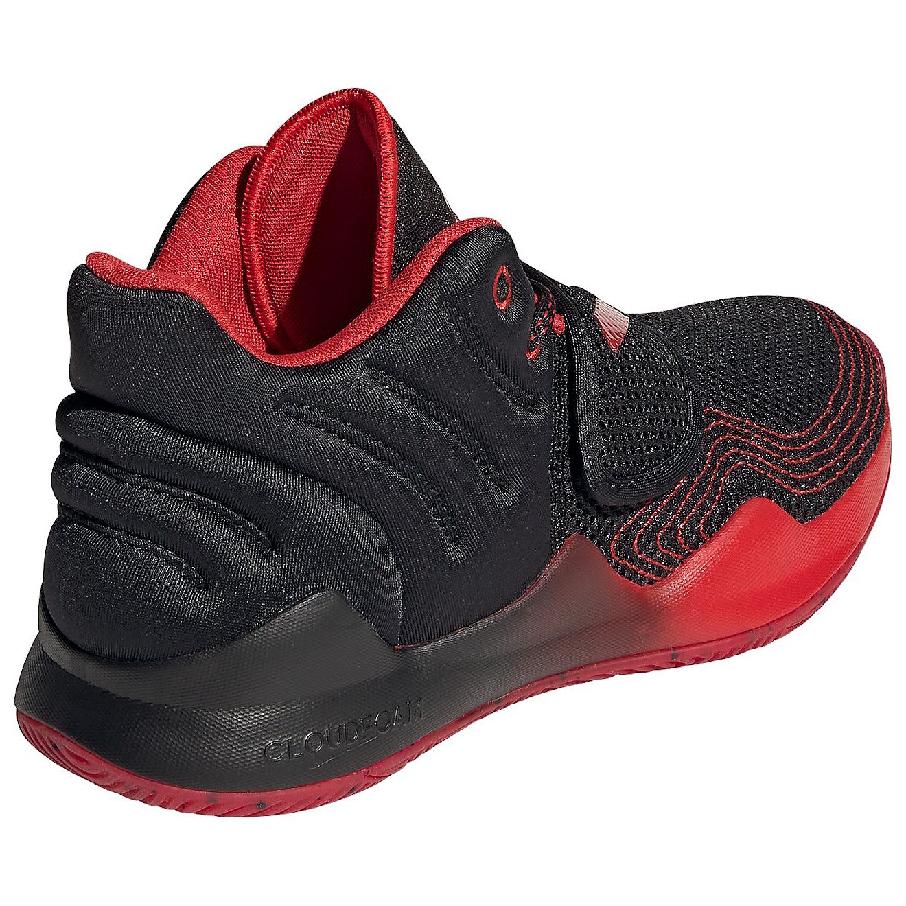 adidas Boys' Deep Threat Primeblue Basketball Shoes                                                                              - view number 4