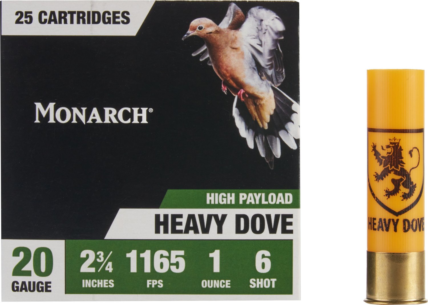 Monarch Heavy Dove Loads 20 Gauge Shotshells Academy