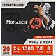Monarch Wing & Clay 20 Gauge 1 oz Shotshells - 25 Rounds                                                                         - view number 1 image
