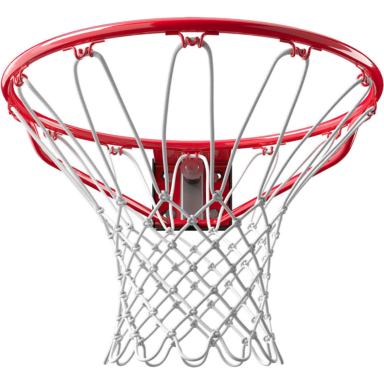 Heavy Duty Steel Rim Spalding Slam Jam Breakaway Mounted Basketball Hoop Net 