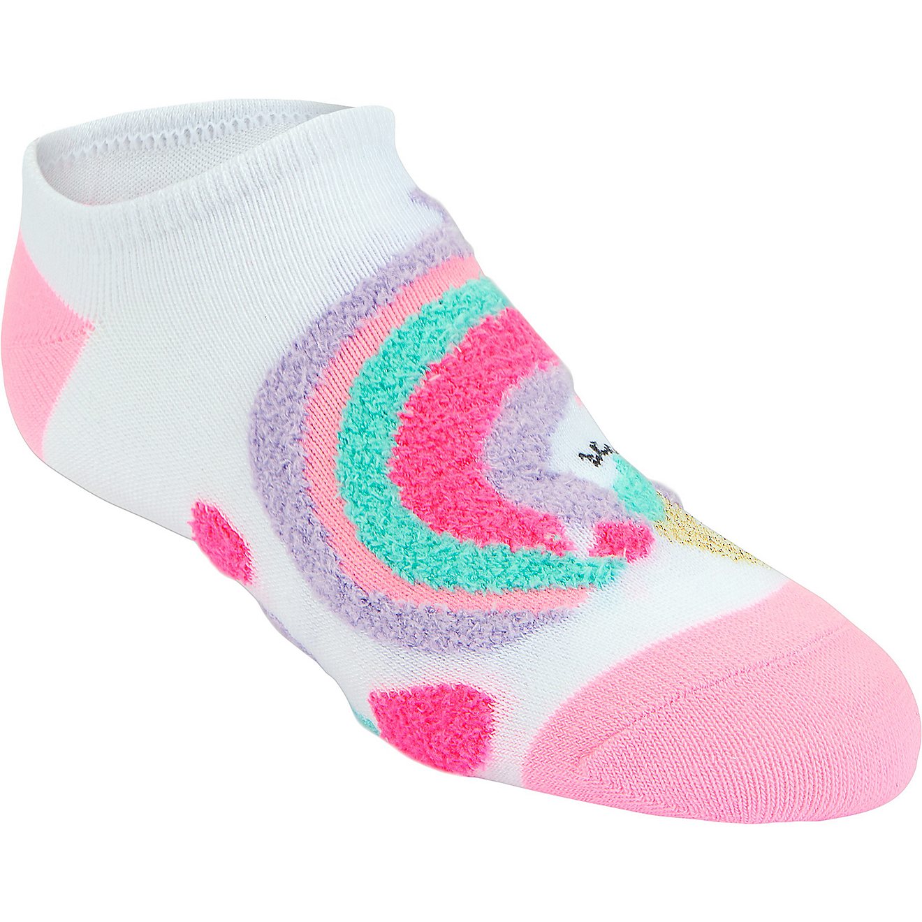 BCG Unisex Kids' No-Show Socks with Hair Ties                                                                                    - view number 2