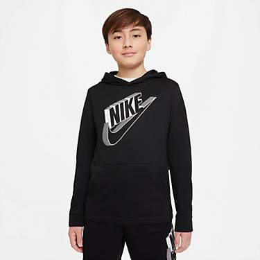 Nike Boys' Sportswear HBR GFX Jersey Hoodie                                                                                     