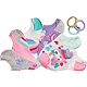 BCG Unisex Kids' No-Show Socks with Hair Ties - view number 1 image