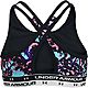 Under Armour Girls' Crossback Printed Sports Bra                                                                                 - view number 2 image