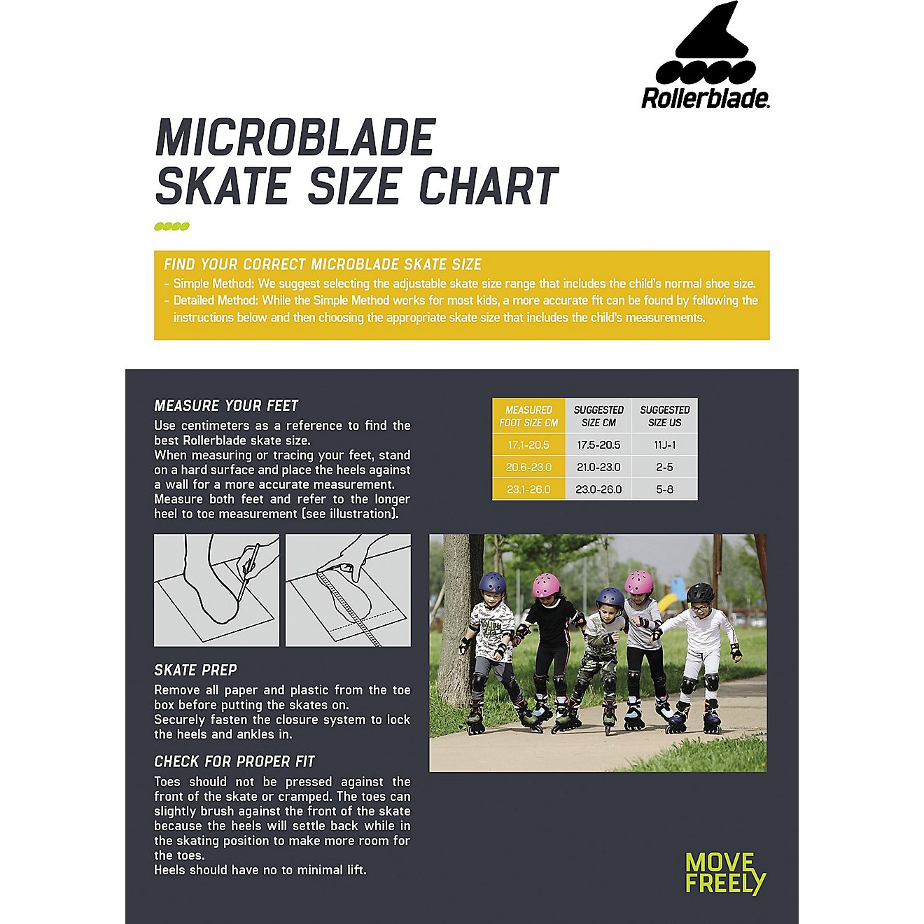 Rollerblade Girls' Microblade 11J-1 Adjustable In-Line Skates                                                                    - view number 11
