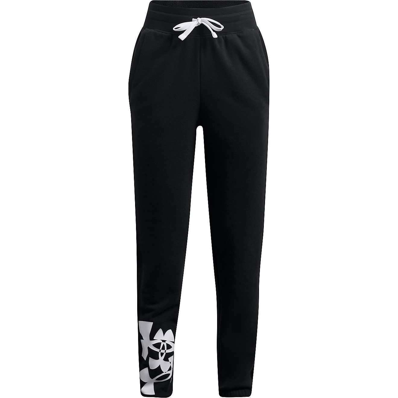 Under Armour Girls' Rival Fleece Mesh Pants                                                                                      - view number 1