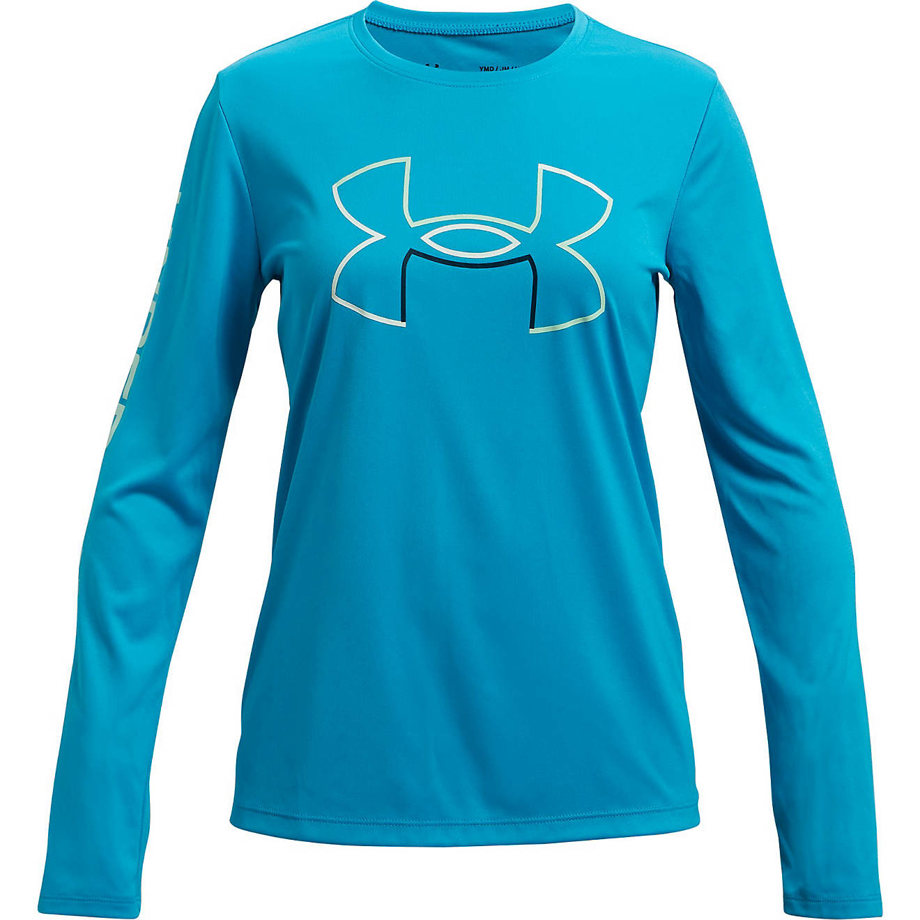 Under Armour Girls' UA Tech Big Logo Long Sleeve Shirt                                                                           - view number 1