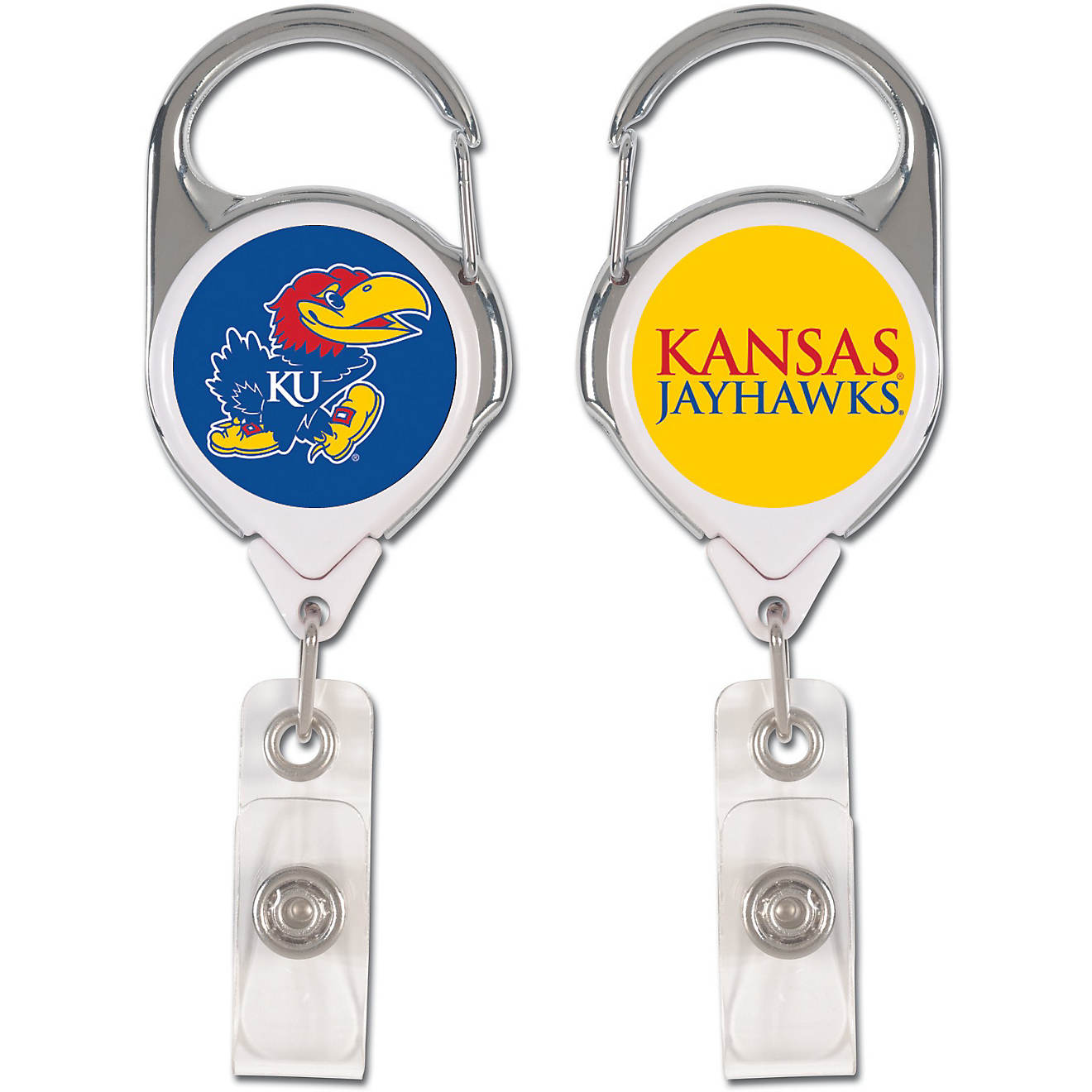 Wincraft University of Kansas Premium Badge Reel                                                                                 - view number 1