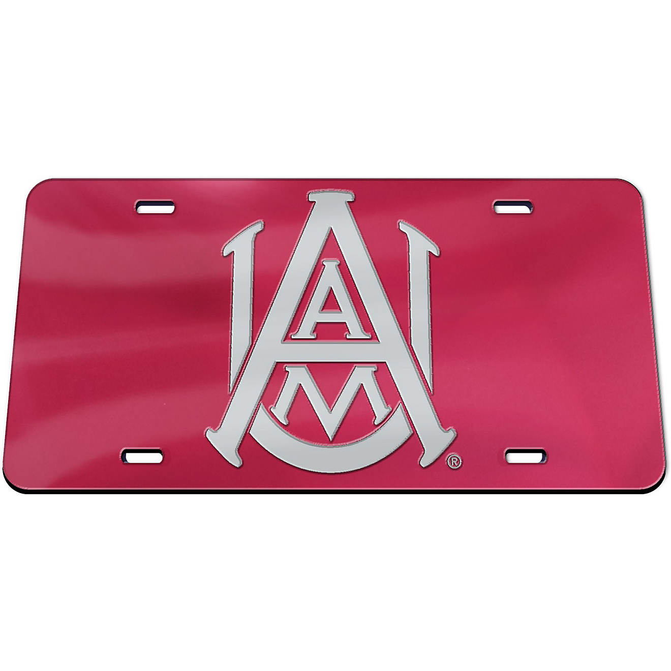 WinCraft Alabama A&M University Mirrored License Plate Frame                                                                     - view number 1