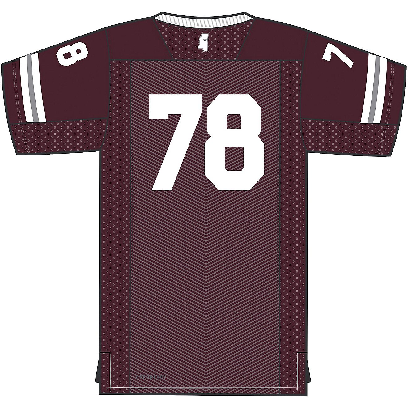 adidas Men's Mississippi State University Premier Football Jersey                                                                - view number 6