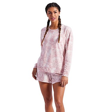 Freely Women's Dane Tie Dye Long sleeve Pullover