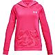 Under Armour Girls' Rival Fleece Mesh Hoodie                                                                                     - view number 1 image