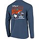Image One Women's University of Texas at San Antonio Comfort Color Hand Drawn Flag Long Sleeve T-shirt                           - view number 1 image