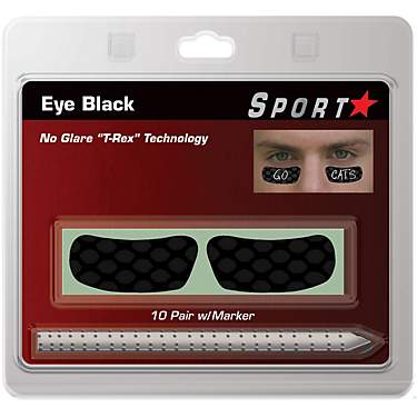 Sportstar Eye Black Stickers 20-Pack                                                                                            