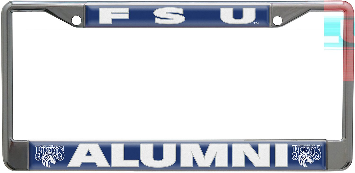 WinCraft Fayetteville State University Metal License Plate Frame | Academy