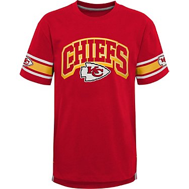 Outerstuff Youth Kansas City Chiefs Victorious Fashion Jersey Short Sleeve T-shirt