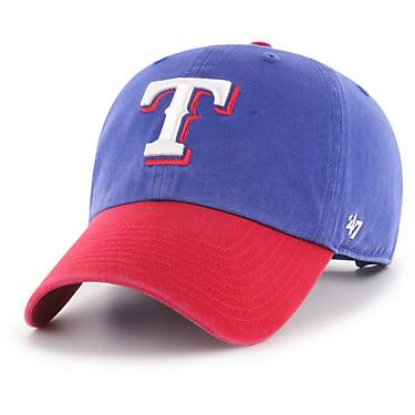 ’47 Adults’ Texas Rangers Royal 2-Tone Clean Up Cap                                                                         