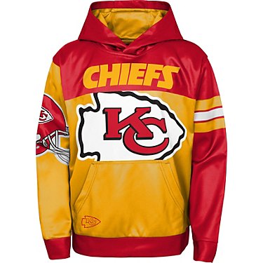 Outerstuff Youth Kansas City Chiefs First and Goal Sublimated Fleece Hoodie
