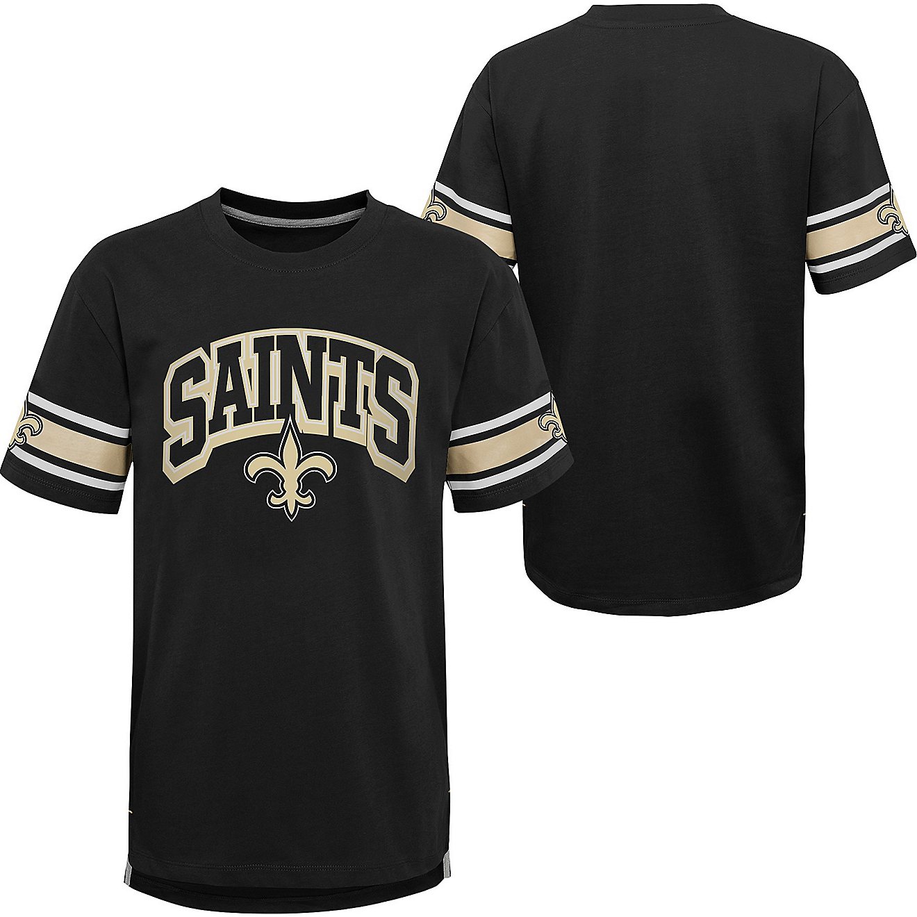 Outerstuff Youth New Orleans Saints Victorious Fashion Jersey Short Sleeve T-shirt                                               - view number 3