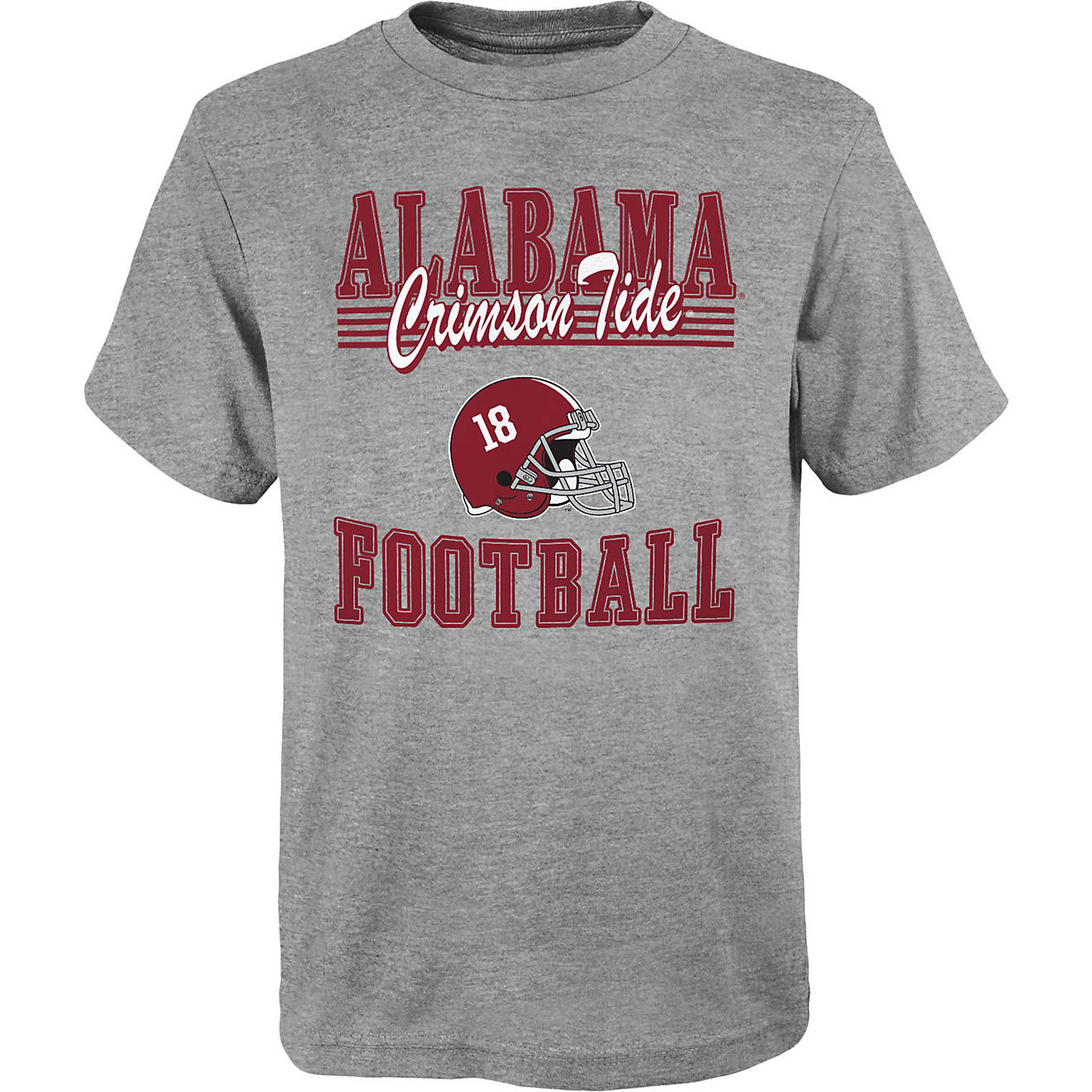Outerstuff Youth University of Alabama Across The Middle Short Sleeve T-shirt                                                    - view number 1