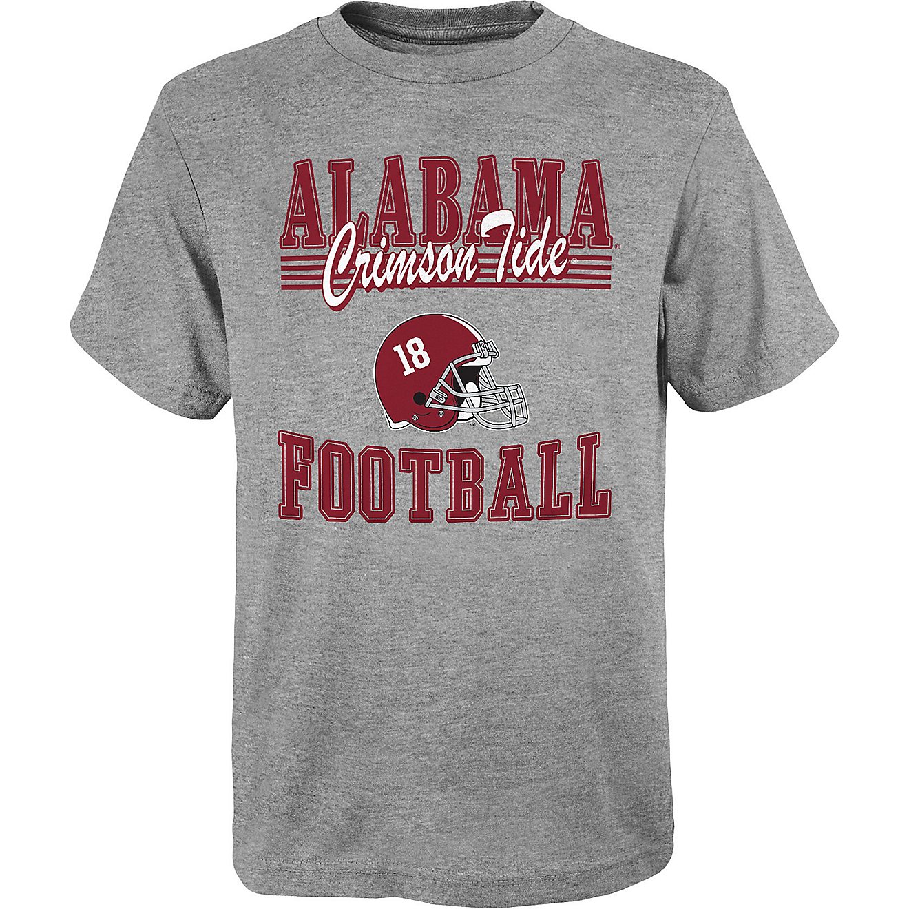 Outerstuff Youth University of Alabama Across The Middle Short Sleeve T-shirt                                                    - view number 1