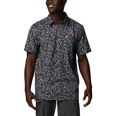 Columbia Sportswear Men's University of Georgia Super Slack Tide Button Down Shirt