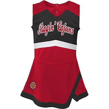 Outerstuff Toddler Girls' University of Louisiana at Lafayette Cheer Captain Jumper Dress                                       