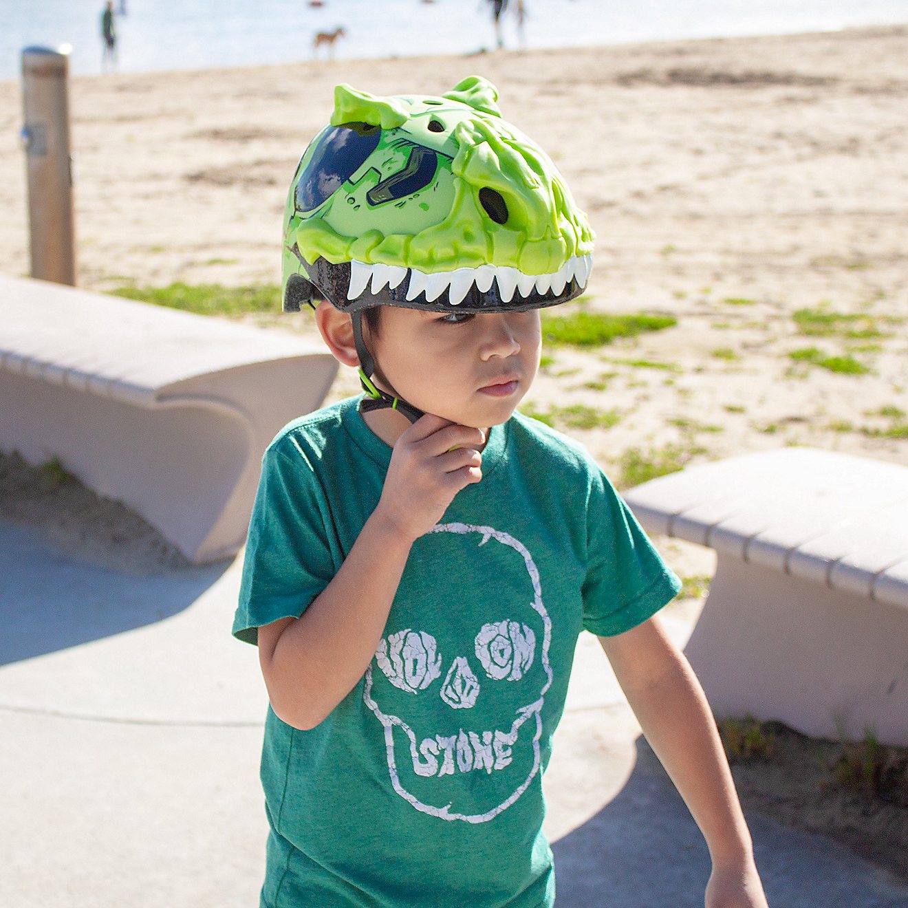 Raskullz Kids' C-Preme T-Bone Bike Helmet                                                                                        - view number 6