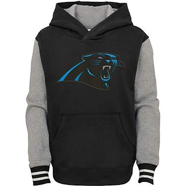 Outerstuff Youth Carolina Panthers Heritage Fleece Pullover Hoodie                                                              