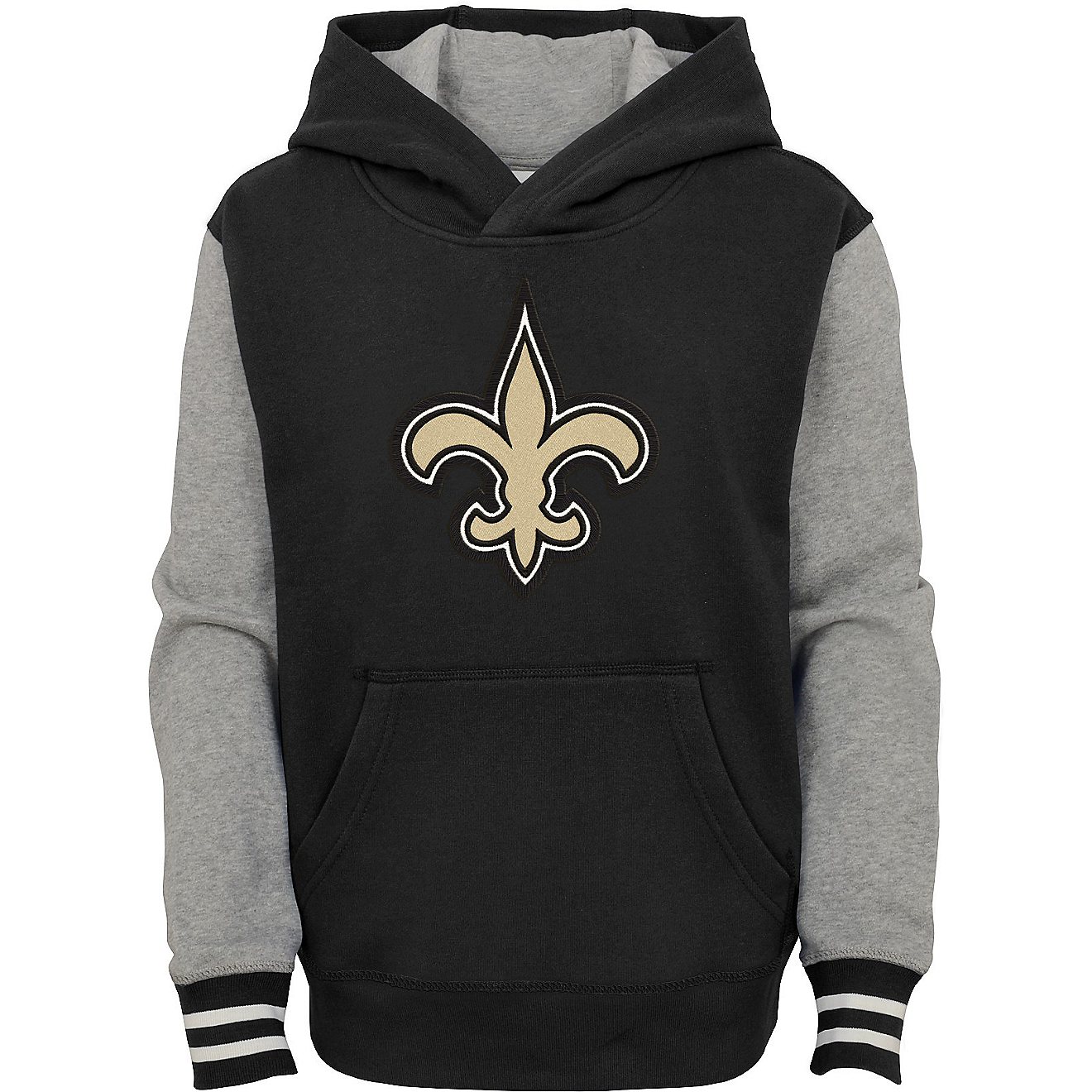 Outerstuff Youth New Orleans Saints Heritage Fleece Pullover Hoodie                                                              - view number 1
