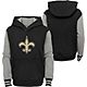 Outerstuff Youth New Orleans Saints Heritage Fleece Pullover Hoodie                                                              - view number 3 image