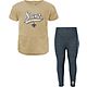 Outerstuff Toddlers' New Orleans Saints Diamond Short Sleeve Shirt And Leggings Set                                              - view number 1 image