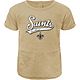 Outerstuff Toddlers' New Orleans Saints Diamond Short Sleeve Shirt And Leggings Set                                              - view number 2 image