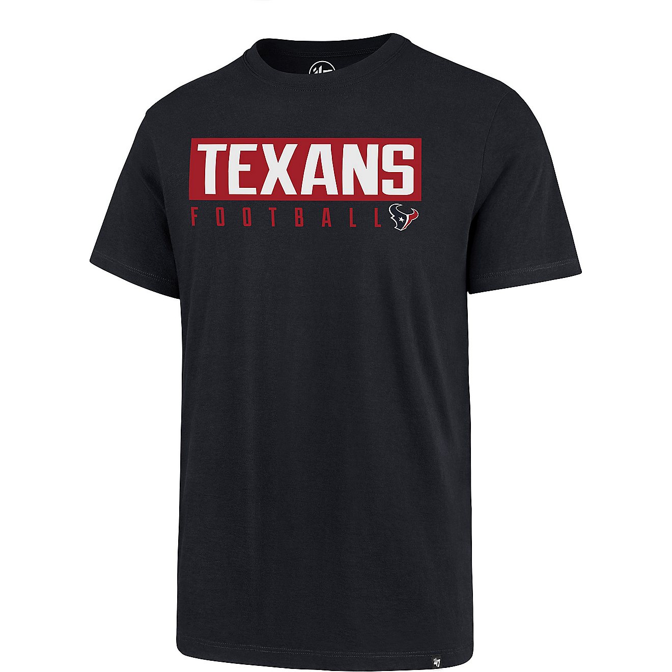 '47 Houston Texans Men's Dub Major Super Rival T-shirt                                                                           - view number 1