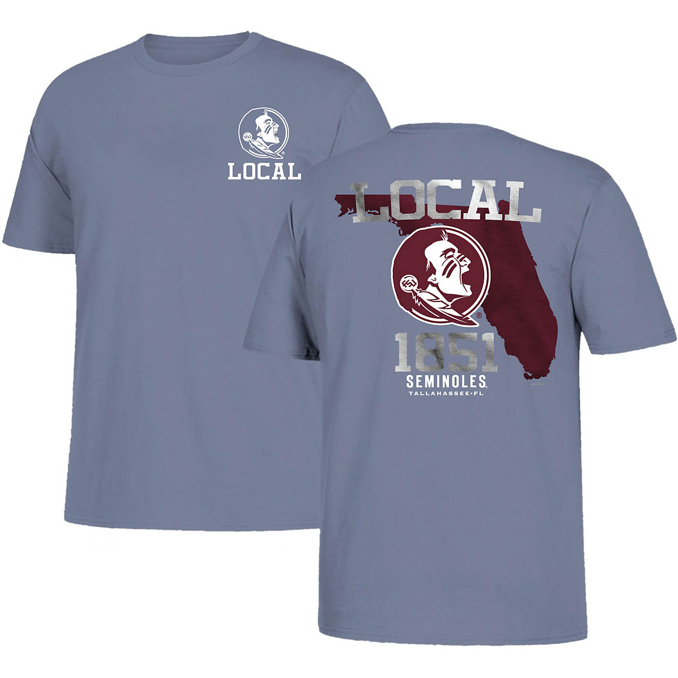 New World Graphics Men's Florida State University Local T-shirt                                                                  - view number 1