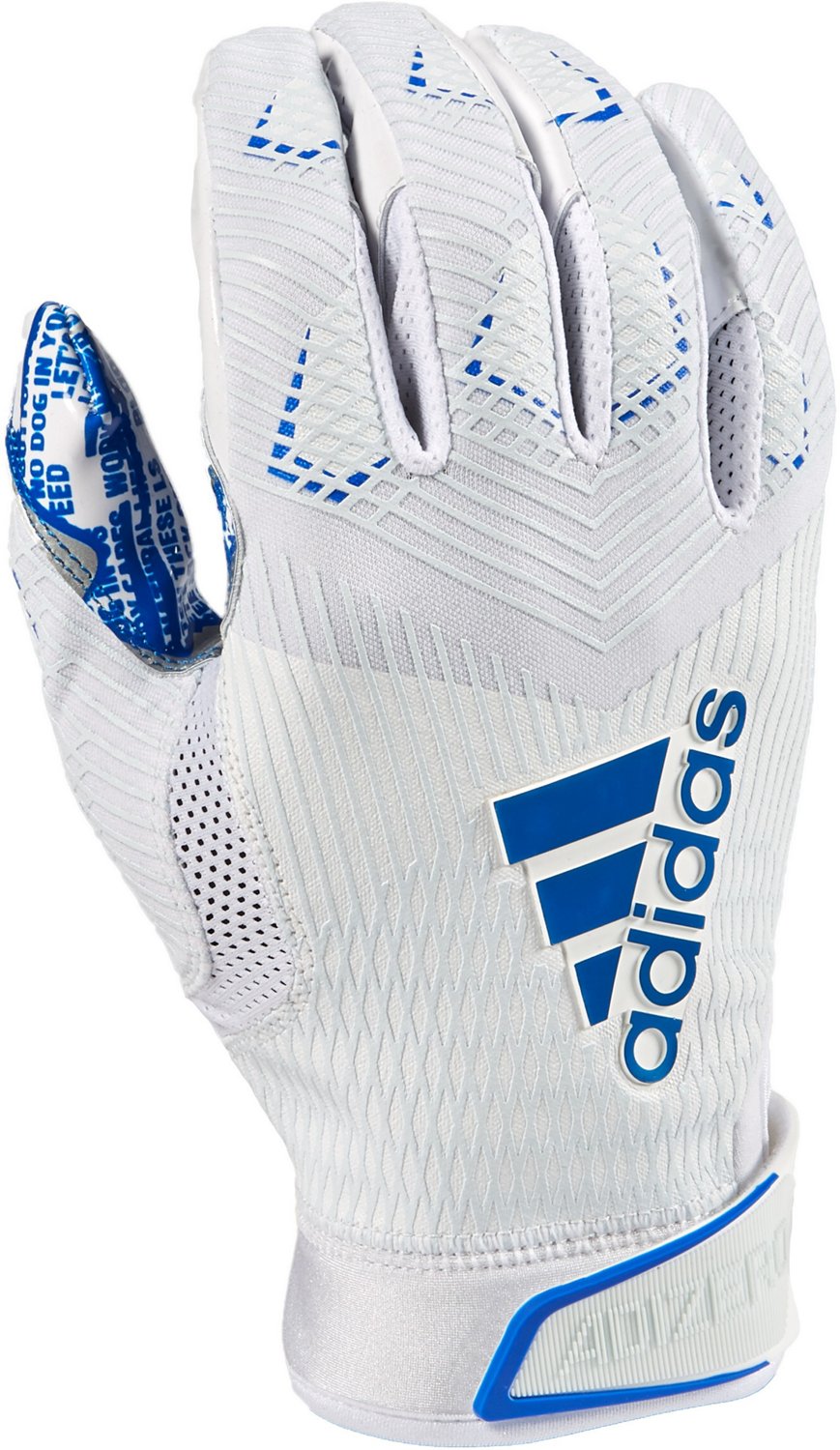 adidas Adults' AdiZero 8.0 Receiver Football Gloves | Academy