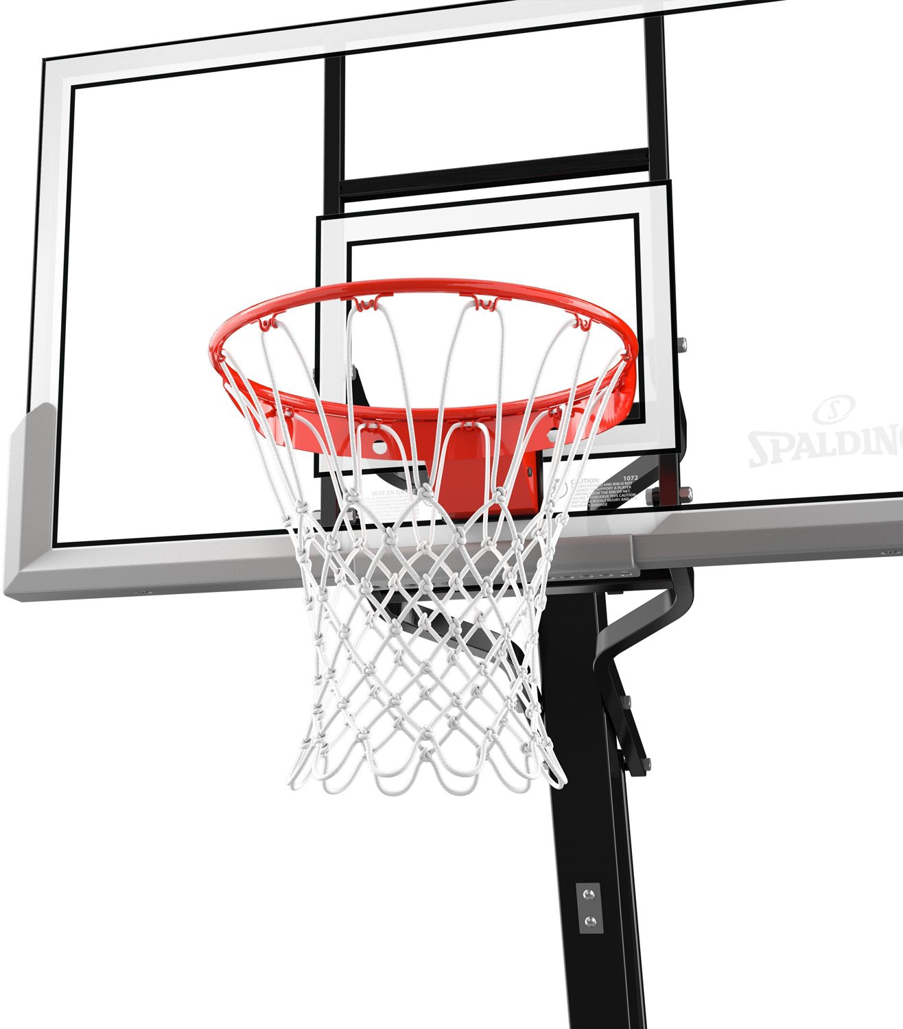 Spalding Accuglide 54 in Portable Acrylic Basketball Hoop Academy