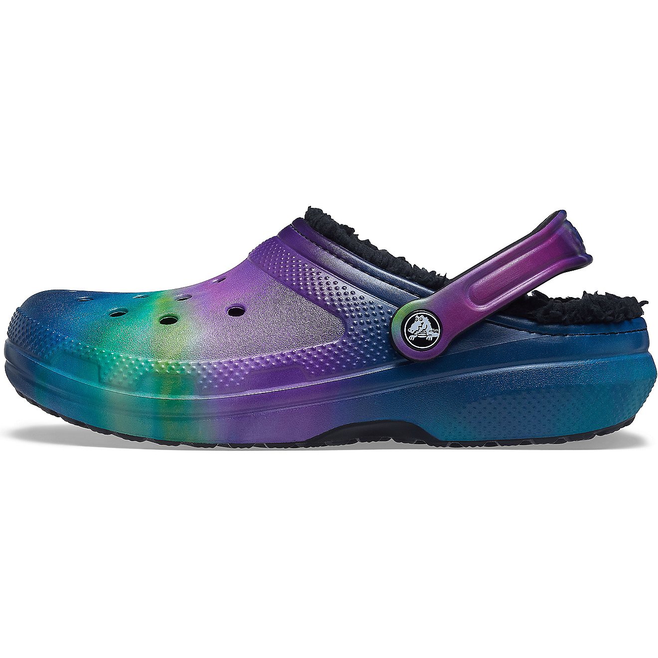 Crocs Adults' Classic Fuzz-Lined OOTW Clogs                                                                                      - view number 3