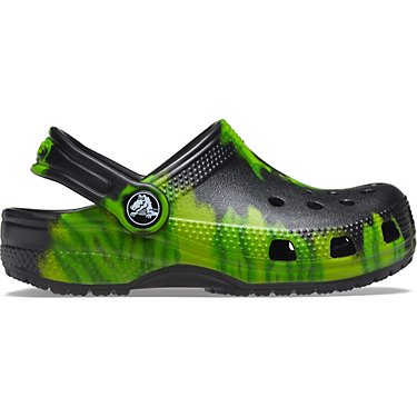 Crocs Kids' Classic Tie-Dye Graphic Clogs
