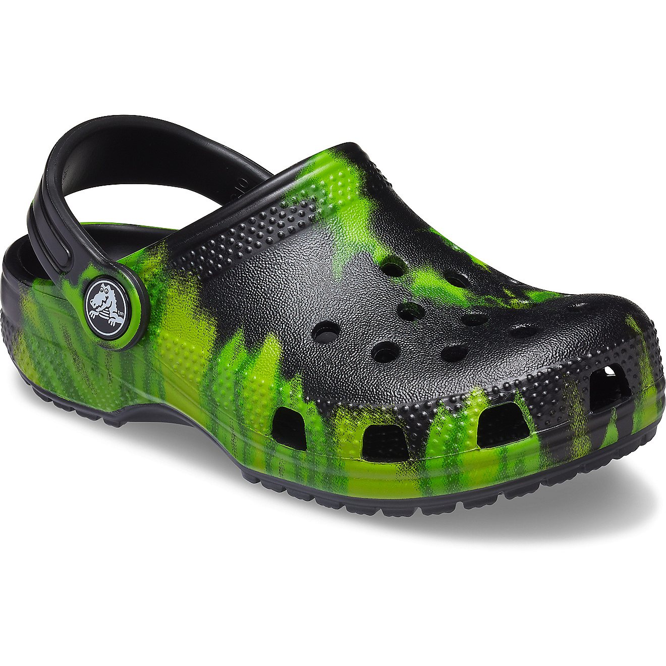 Crocs Kids' Classic Tie-Dye Graphic Clogs                                                                                        - view number 2