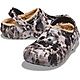 Crocs Adults' Classic Fuzz-Lined Bleach Dye Clogs                                                                                - view number 4 image