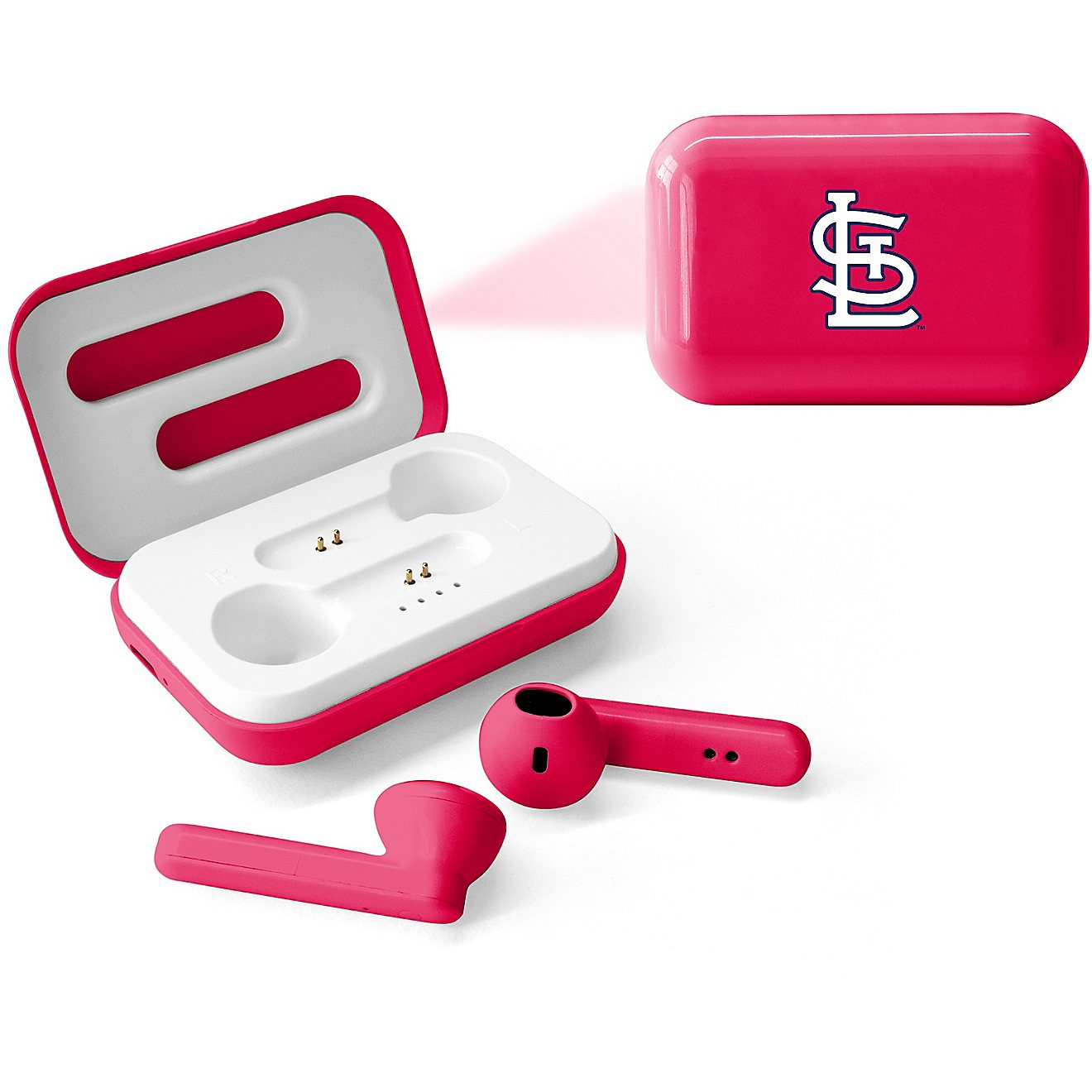 Prime Brands Group St. Louis Cardinals True Wireless Earbuds                                                                     - view number 1