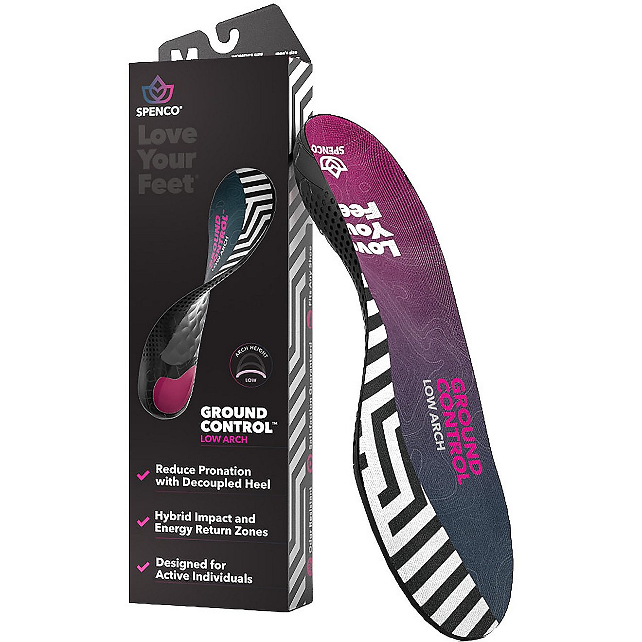 Spenco Ground Control Low Arch Insoles                                                                                           - view number 1