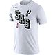 Nike Men's San Antonio Spurs Dri-FIT 3-D Graphic T-shirt                                                                         - view number 1 image