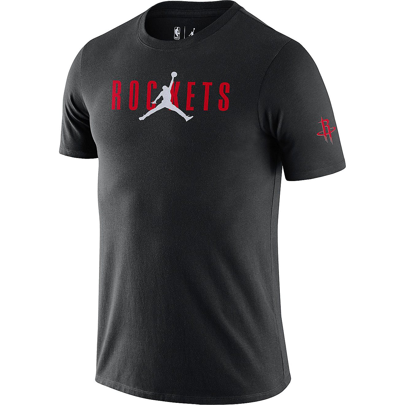 Nike Men's Houston Rockets Dri-FIT Jordan CTS Statement Short Sleeve T-shirt                                                     - view number 1