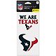 WinCraft Houston Texans Slogan Decals 2-Pack                                                                                     - view number 1 image