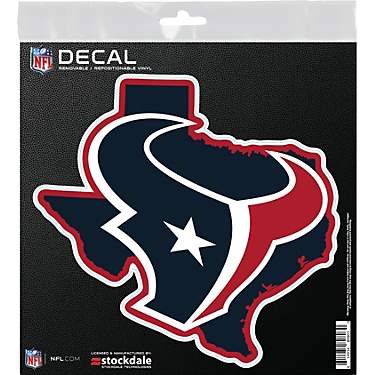 WinCraft Houston Texans 6x6 State Decal                                                                                         