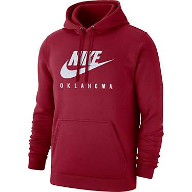 Nike Men's University of Oklahoma NXN Fleece Pullover Hoodie                                                                    